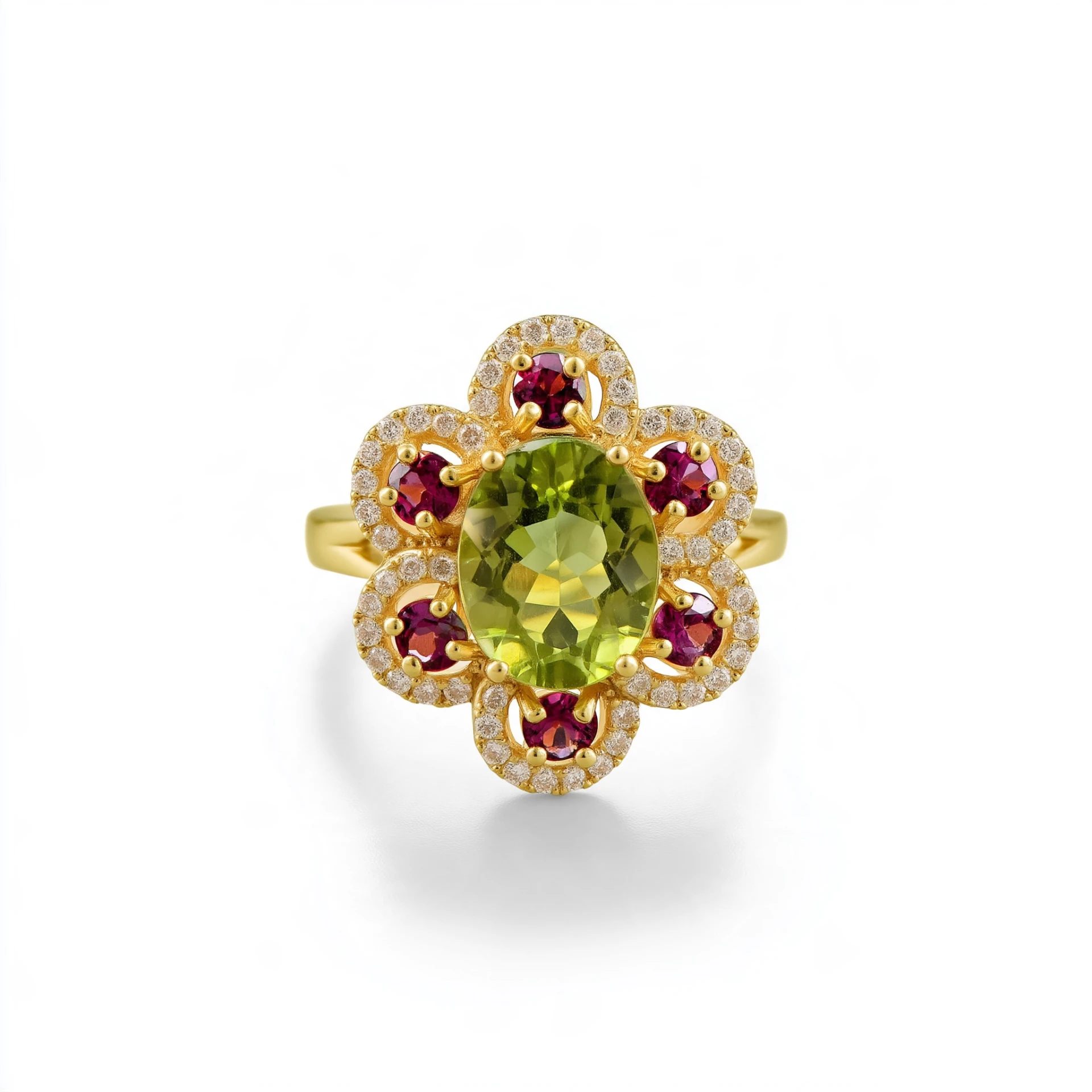 Peridot jewelry by Dimira