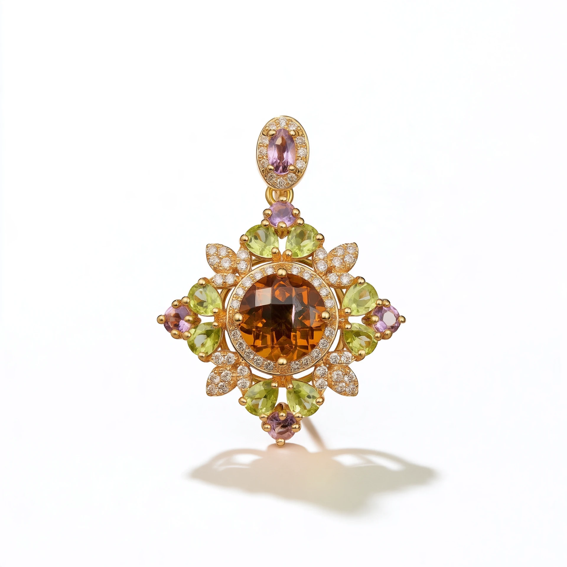 Royal Gemstone Pendant