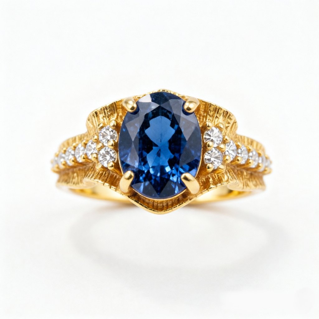 Moonlit Opal Garden Ring